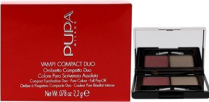 Actual product image Pupa Milano Pupa Vamp Compact Duo Double Eye Shadow 001 2.2G