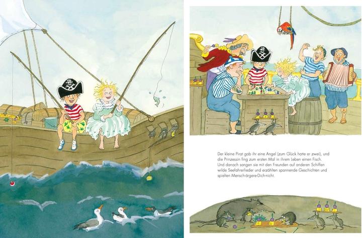 Produktbild Der kleine Pirat und die kleine Prinzessin (Deutsch, Kirsten Boie, 2019)