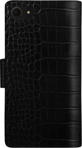 Produktbild iDeal Of Sweden Book-Cover Jet Black Croco (Apple iPhone 6s, Apple iPhone 8, Apple iPhone 7, Apple iPhone 6, Apple iPhone SE (2nd Gen))