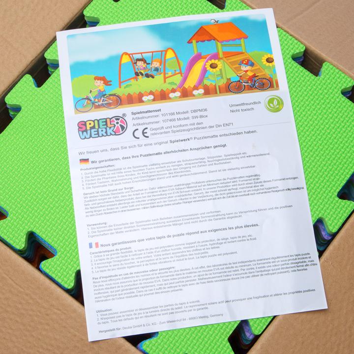 Actual product image Spielwerk Puzzle Mat (29 x 29 cm)