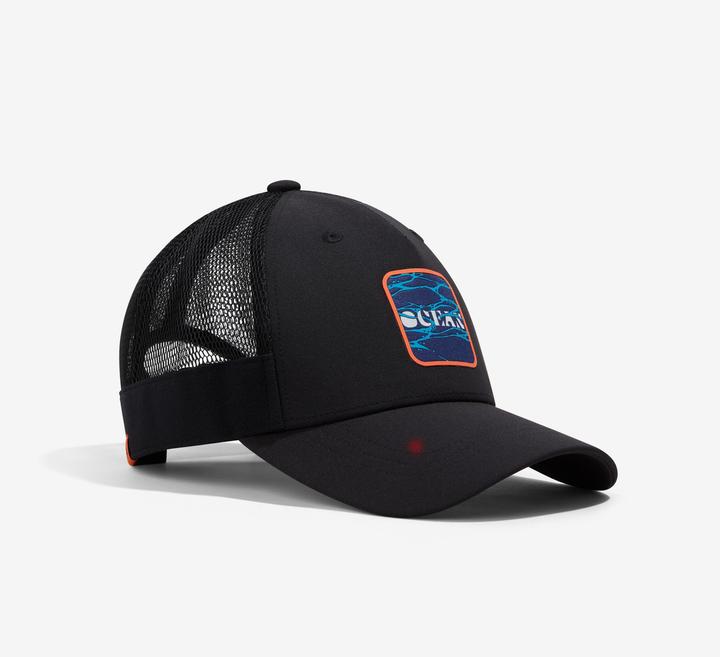 Immagine prodotto Kipsta Cappello Trucker da spiaggia BVCAP per adulti - Nero (Taglia unica)