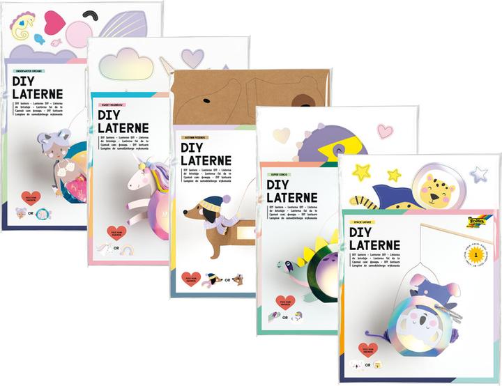 Actual product image Folia Set de bricolage Lanterne Friends