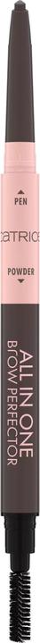 Actual product image Catrice Eyebrow pencil All In One Brow Perfector 030 Dark Brown (Dark Brown)