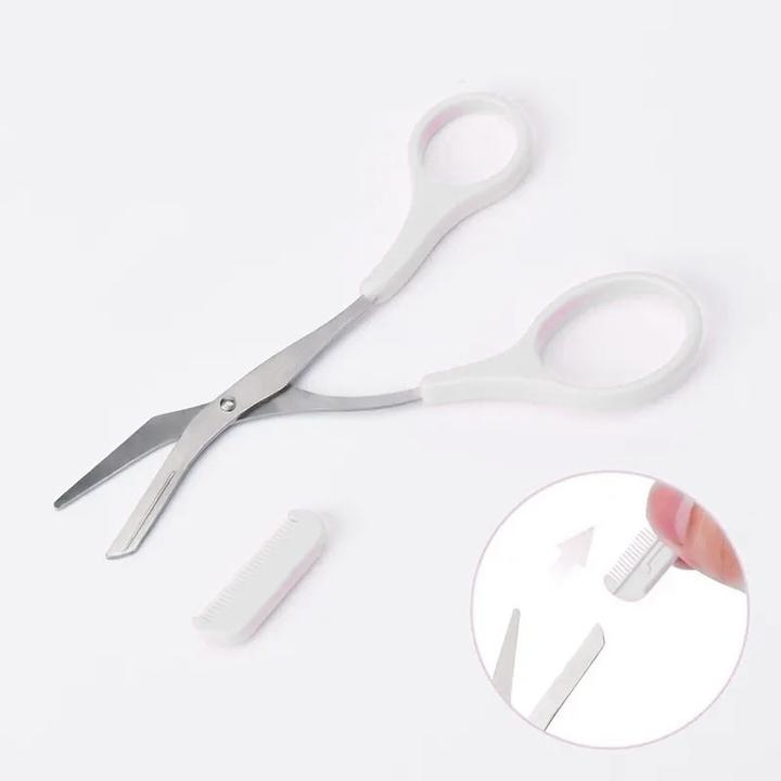 Produktbild Cbx Augenbrauenschere mit Kamm, Augenbrauentrimmer (12.50 cm)