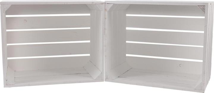 Actual product image Holz Zollhaus Vintage wooden harasse (50 x 40 x 30 cm, 60 l)