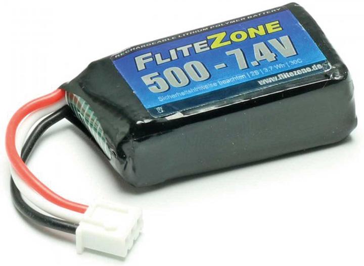 Actual product image Pichler LiPo battery FliteZone 500-7.4V (e.g.120X) (7.40 V, 500 mAh)