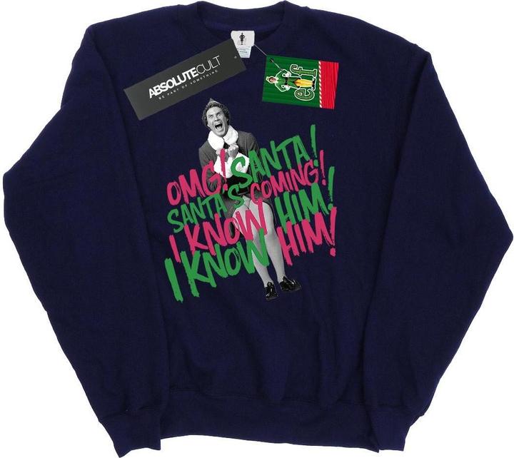 Immagine prodotto Elf Santa's Coming Felpa Uomo (XXL)
