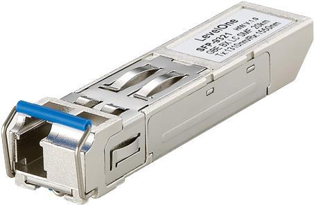 Actual product image LevelOne SFP-9321 1.25G SMF BIDI SFP Transceiver 20km T1310/R1550nm