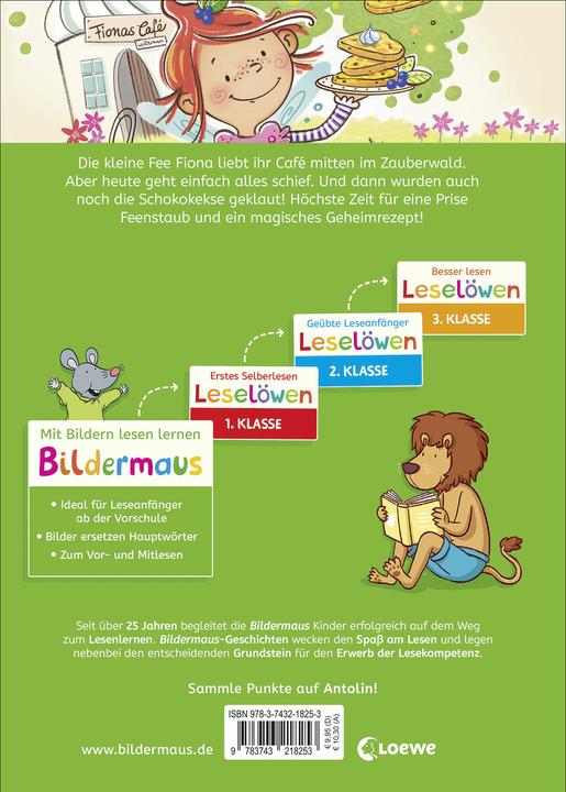 Immagine prodotto Loewe Bildermaus - Die kleine Fee und der Waffelzauber (Tedesco, Angela Glökler, Maya di Uccello, 2025)