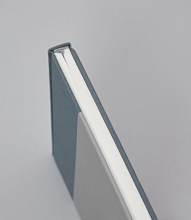 Actual product image Semikolon Notebook (A5) NATURAL AFFAIR, Sea Salt, Blank (A5)