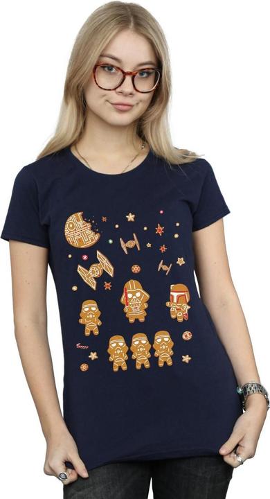 Immagine prodotto Star Wars Gingerbread Empire Maglietta Donna (M)