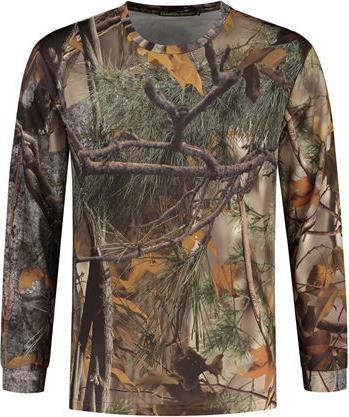 Stealth Gear T-Shirt Langarm Camo Forest Print Grösse XL (XL)