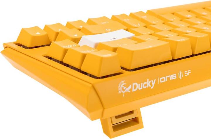 Produktbild Ducky One 3 Yellow SF Gaming Tastatur, RGB LED - MX-Red (US) (US, Kabelgebunden)