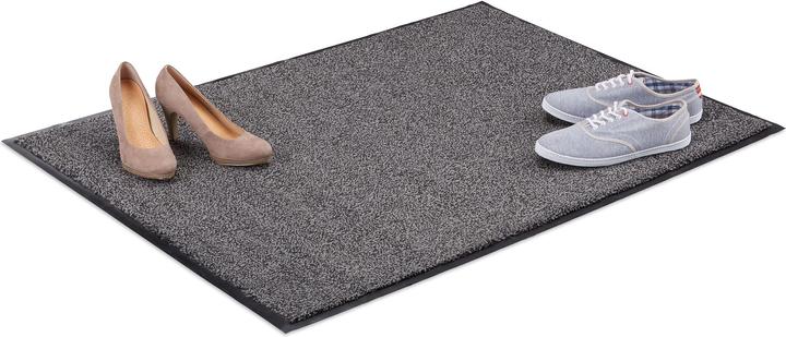 Image du produit Relaxdays Paillasson chiné tapis entrée (12 x 13 x 93 cm)