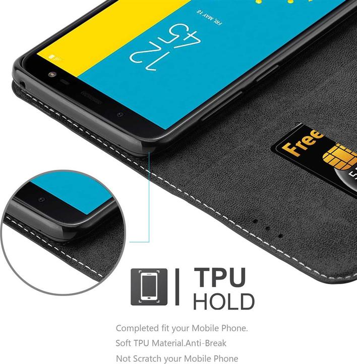 Image du produit Cadorabo Étui X-Wallet en simili cuir (Samsung Galaxy J6 (2018))