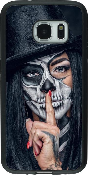 Produktbild PhoneLook Hülle Silikon schwarz Halloween 18 19 (Samsung Galaxy S7)