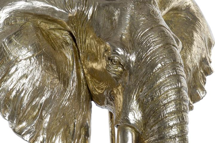 Actual product image DKD Home Decor Decorative figurine Black Gold Elephant Oriental 60 x 36 x 73 cm