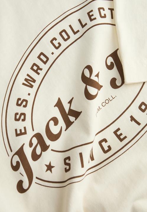 Actual product image Jack & Jones Jjedover Print Tee Ss Crew Neck (L)