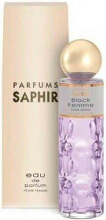 Saphir Black Femme Eau de Parfum Spray for Women 200ml (Eau de Parfum, 200 ml)