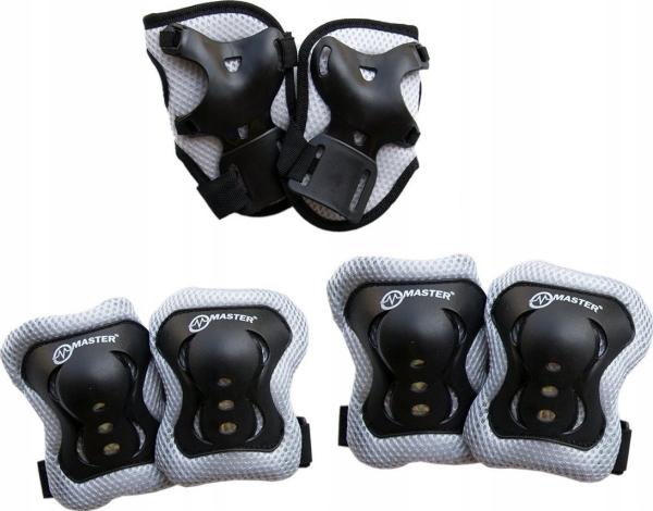 Produktbild Master Skate-Protektoren Profi Protect M (M, Knieschoner, Ellbogenschoner, Handgelenkschoner, Einzelstück)
