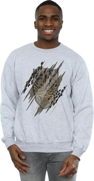 Immagine prodotto Felpa in cotone con testa dorata di Black Panther (XXL)
