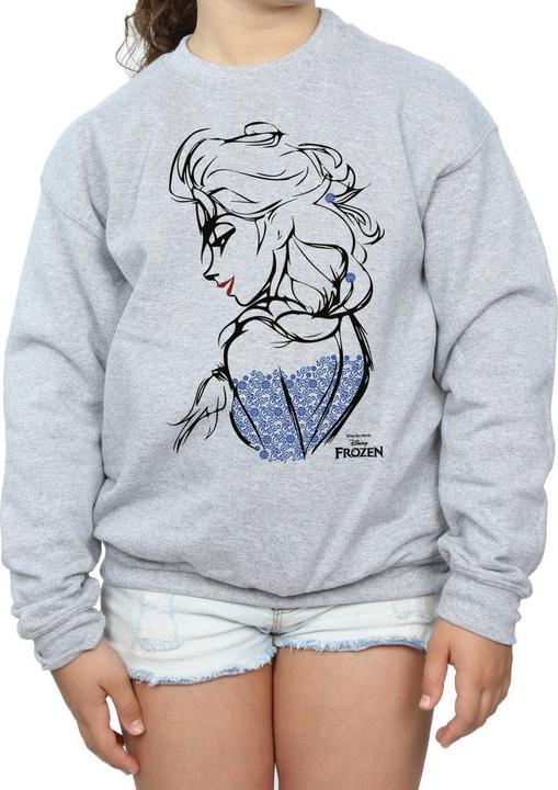 Immagine prodotto Disney Frozen Elsa Sketch Mono Felpa Ragazze (140, 146)