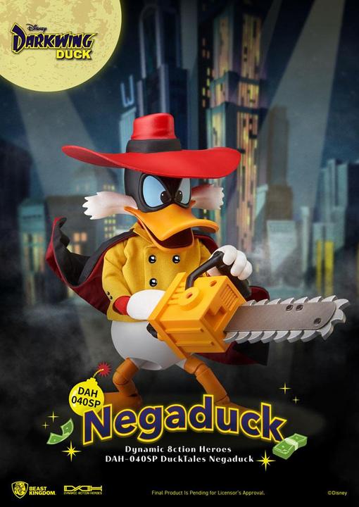 Beast Kingdom Darkwing Duck : Negaduck AF Dynamic Action Hero