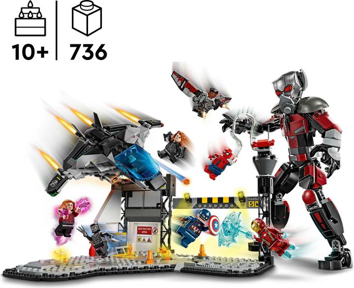 Image du produit LEGO Captain America: Civil War Actionduell (76314, LEGO Marvel)