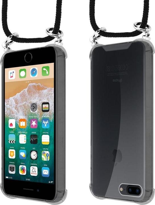 Actual product image Cadorabo TPU Mobile Phone Chain SILVER Cover