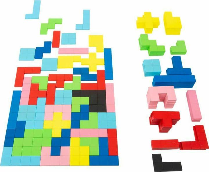 Produktbild small foot Holzpuzzle geometrische Formen (114 Teile)