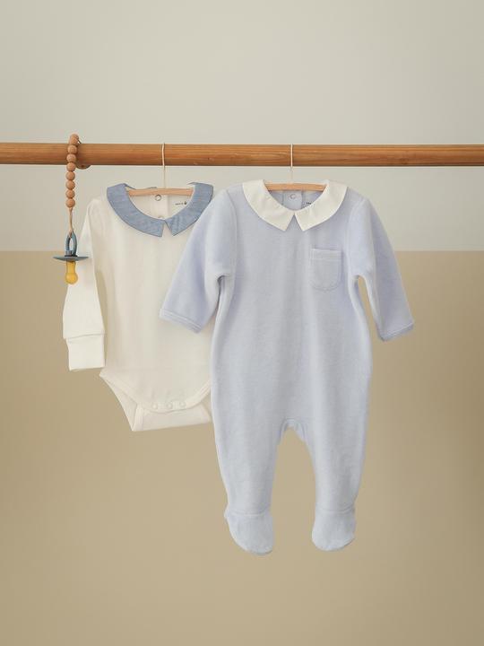 Produktbild Envie de Fraise Bio-Kollektion: Baby Samt-Strampler (74)