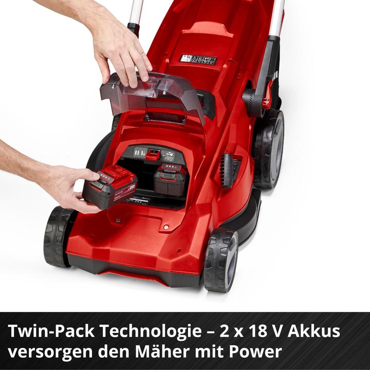Productafbeelding Einhell RASARRO 36/42 (2x5,2Ah) accu grasmaaier (Oplaadbare batterij)