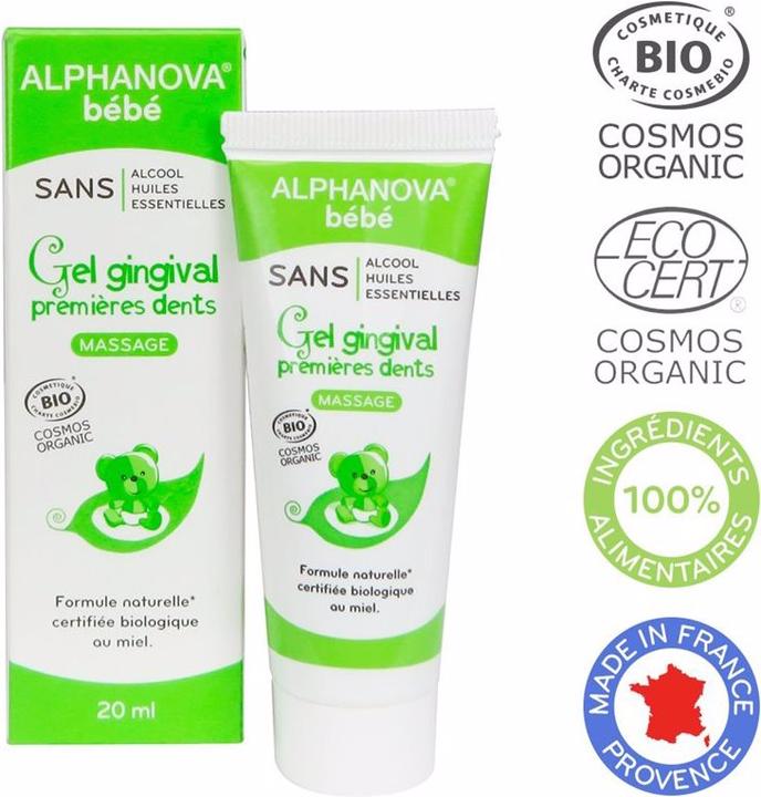 Produktbild Alphanova BB Zahngel erste Zähne Bio Gel (20 ml)