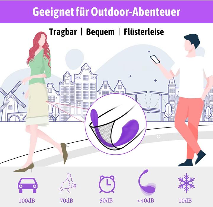 Image du produit Amoochoo Vibromasseur avec APP, Violet