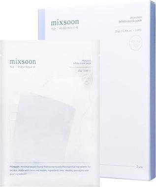 Actual product image Mixsoon Bifida Mask Pack maska do twarzy w płachcie 5szt