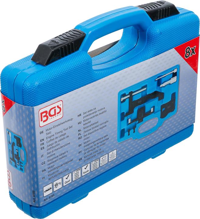 Actual product image BGS Engine Timing Tool Set | for Opel, GM 2.0, 2.2 Ecotec Diesel