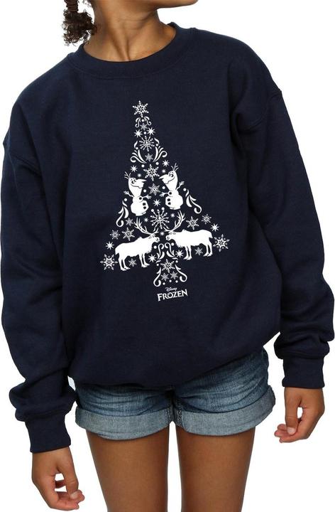 Immagine prodotto Disney Frozen Christmas Tree Felpa Ragazze (128)