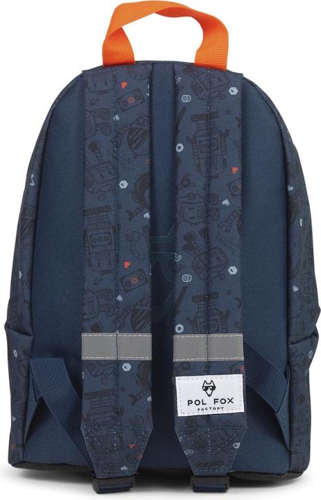 Actual product image Pol Fox children's mini backpack robot