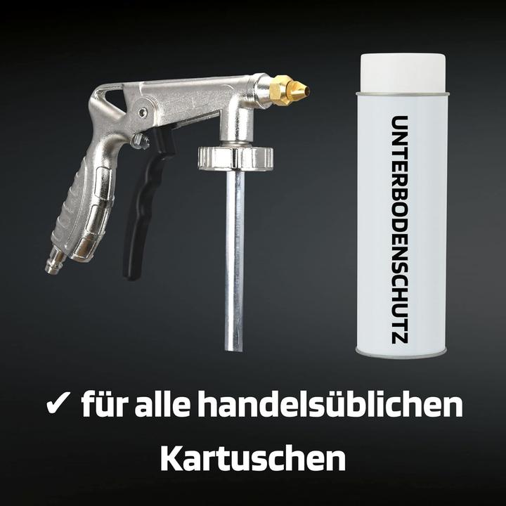Image du produit SW-Stahl 25050L Druckluft-Unterbodenschutzpistole I 8 bar I Schlauch 500 mm