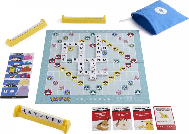 Image du produit Mattel Hxt31 Nl Scrabble Pokemon (Néerlandais)
