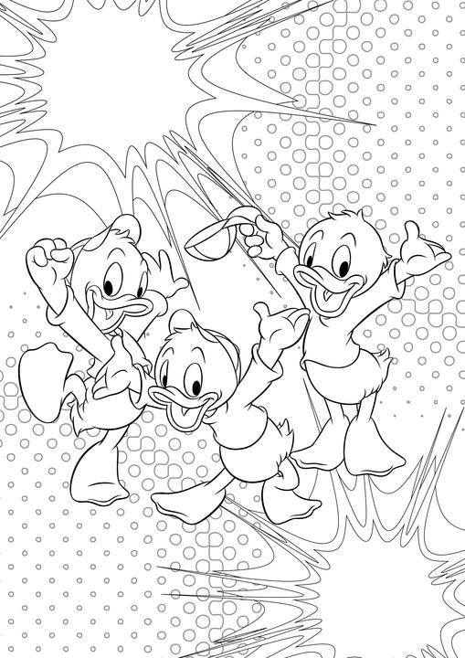 Produktbild Panini Disney Donald Duck und Freunde: Malblock: über 60 entenstarke Motive zum Ausmalen!