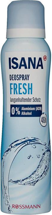 Actual product image Isana Deodorant spray Fresh 150 ml (Spray, 150 ml)