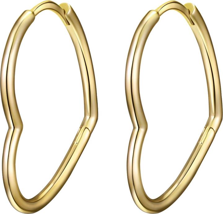 Immagine prodotto Lulu & Jane Orecchini da donna a cuore in ottone - 35252 (Ottone)