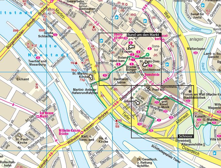 Produktbild CityTrip Bremen mit Überseestadt und Bremerhaven (Deutsch, Dieter Schulze, Izabella Gawin, 2025)
