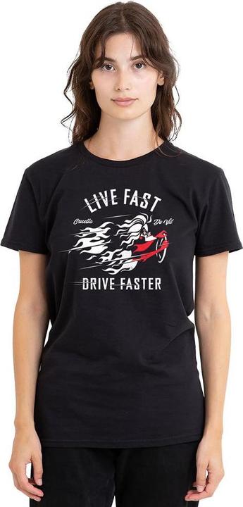 Produktbild Disney Villains Live Fast Drive Faster TShirt (XXL)