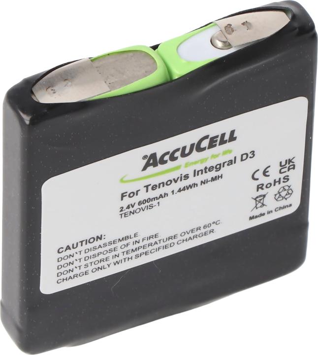 Actual product image AccuCell Battery Tenovis Integral D3 Mobile, 4,999,046