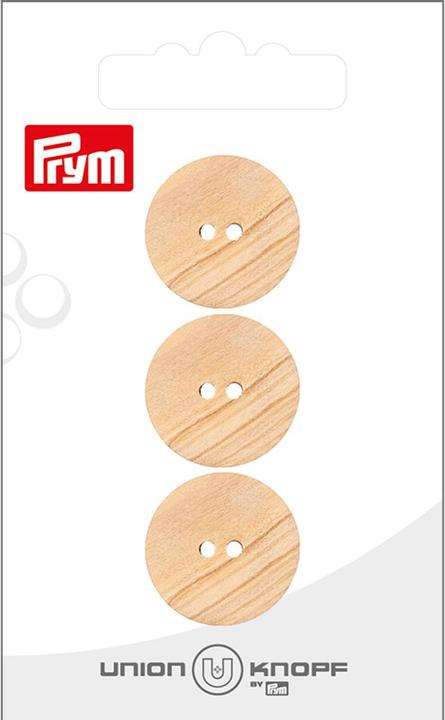 Produktbild Prym Knöpfe 2-Loch 20 mm, 3 Stück, Beige