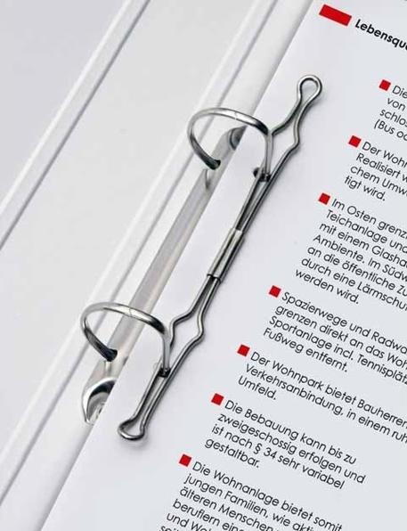 Actual product image Veloflex Hold down metal silver (100 Piece)