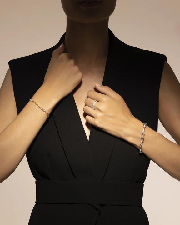 Actual product image Charles Garnier Bracelet in silver, zirconium oxide (0.63 cm, 925 silver)