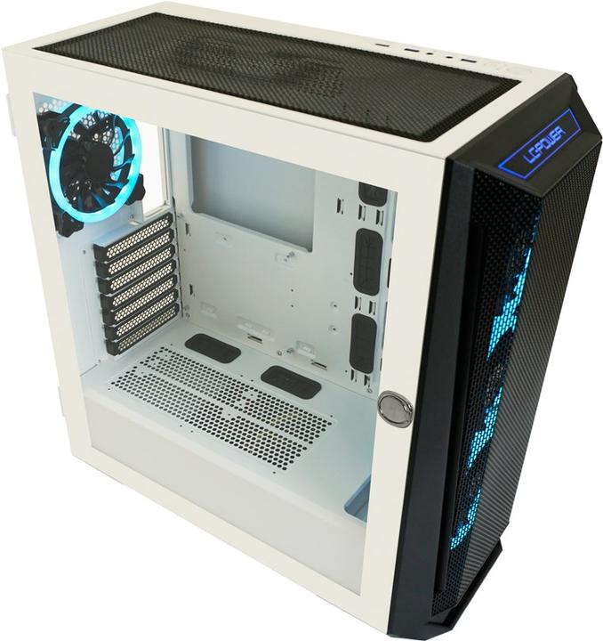 Immagine prodotto LC-Power Housing Gaming 805BW Holo-1 X RGB Nero/Bianco al dettaglio (mATX, Mini-ITX, ATX, E-ATX)